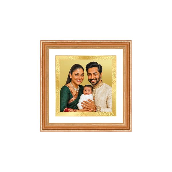 Portrait on Gold | Petite Luxe Square