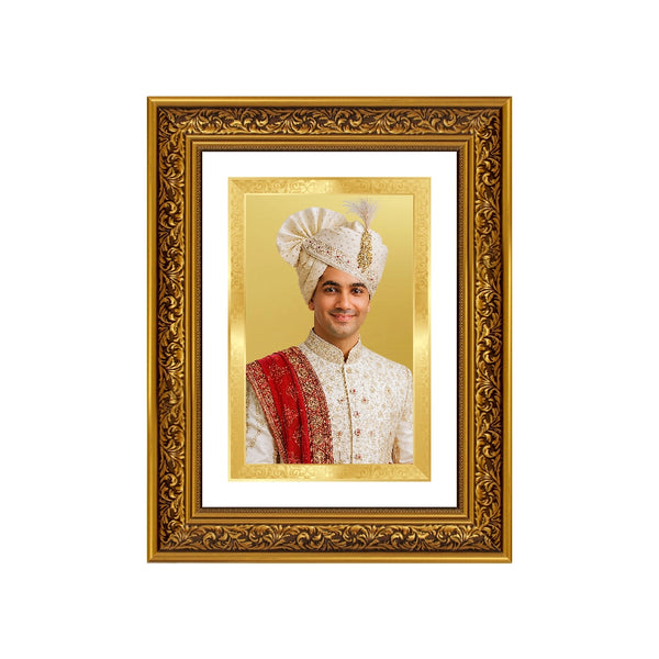 Portrait on Gold | Opulent Charm Rectangle
