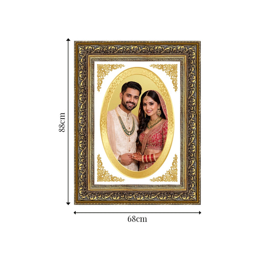 Portrait on Gold | Aurum Essence Oval
