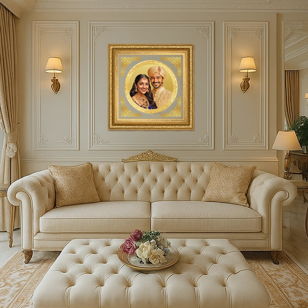 Portrait on Gold | Aurum Essence Round
