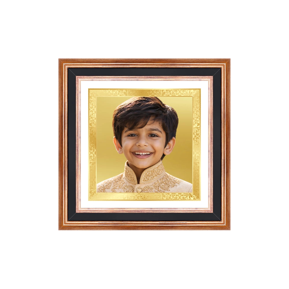 Portrait on Gold | 24K Gold Plated Square Photo Frame – PORTRAIT ON ...