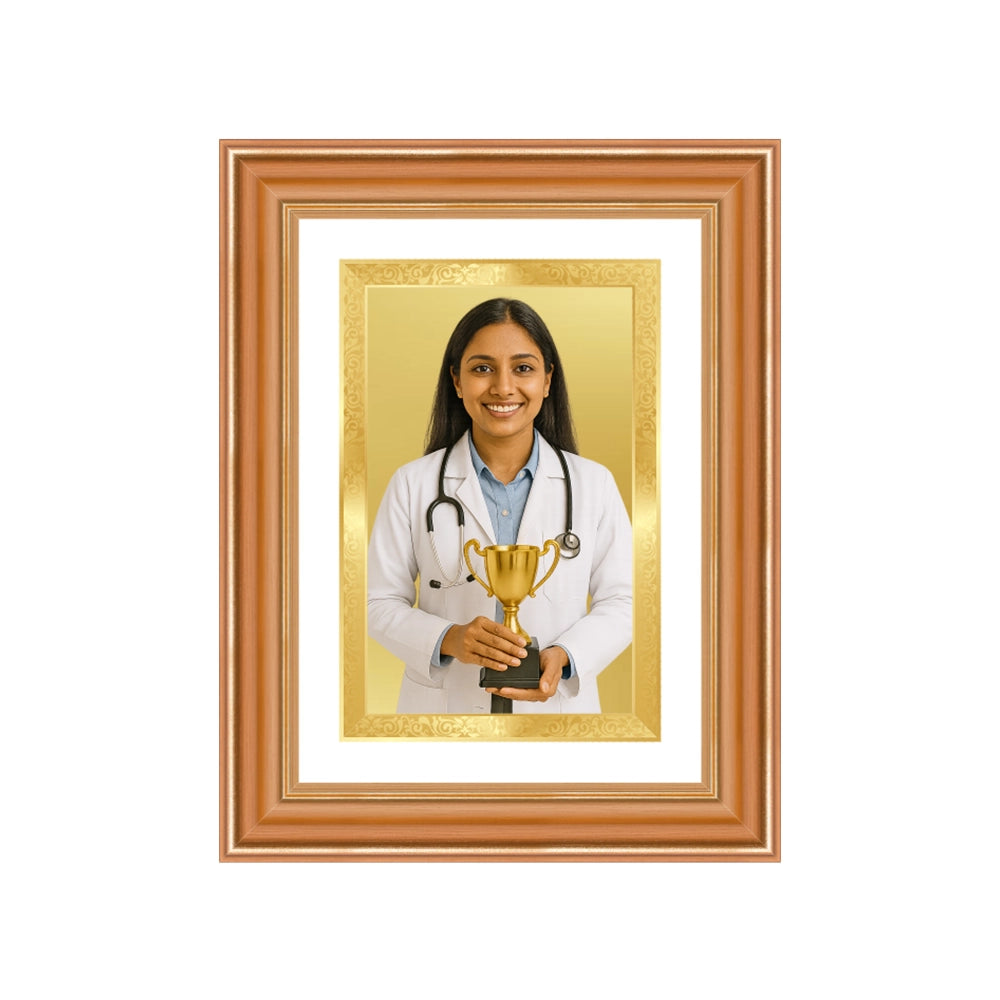 Portrait on Gold | Aurora Mini Rectangular