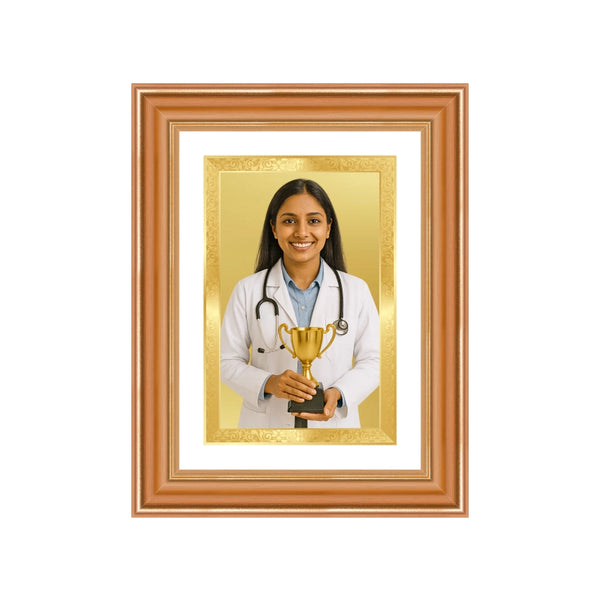Portrait on Gold | Aurora Mini Rectangular