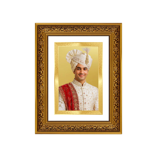Portrait on Gold | Opulent Charm Rectangle