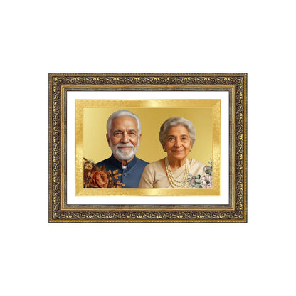 Portrait on Gold | Gilded Legacy Landscape