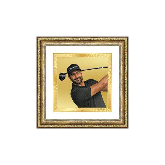 Portrait on Gold | Opulent Charm Square