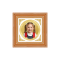 Portrait on Gold | Immortalise Your Classic Round Photo Frame in 24K Gold Plated Foil