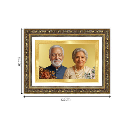 Portrait on Gold | Gilded Legacy Landscape