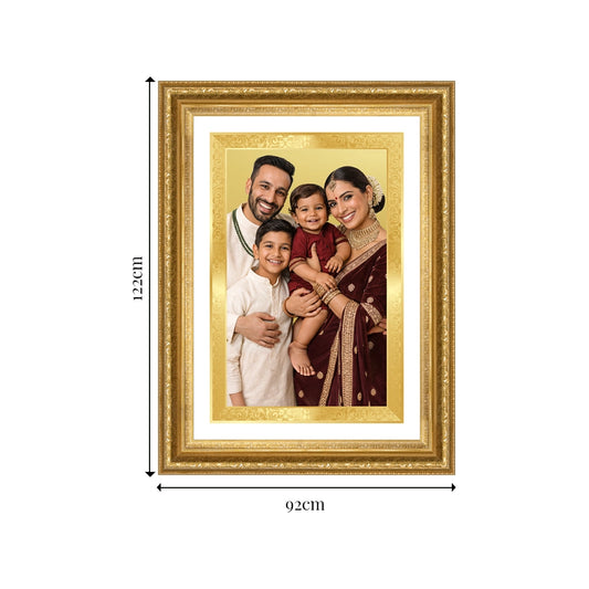 Portrait on Gold | Gilded Legacy Rectangle
