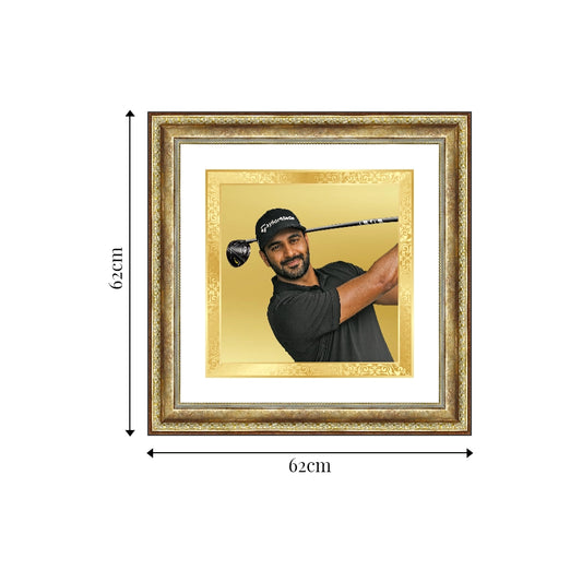 Portrait on Gold | Opulent Charm Square
