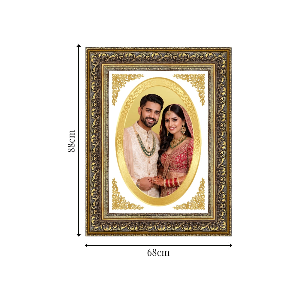 Portrait on Gold | Aurum Essence Oval
