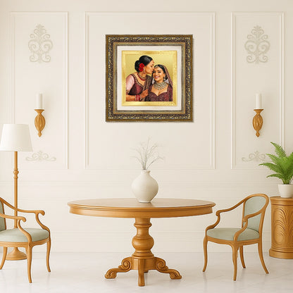 Portrait on Gold | Aurum Essence Square