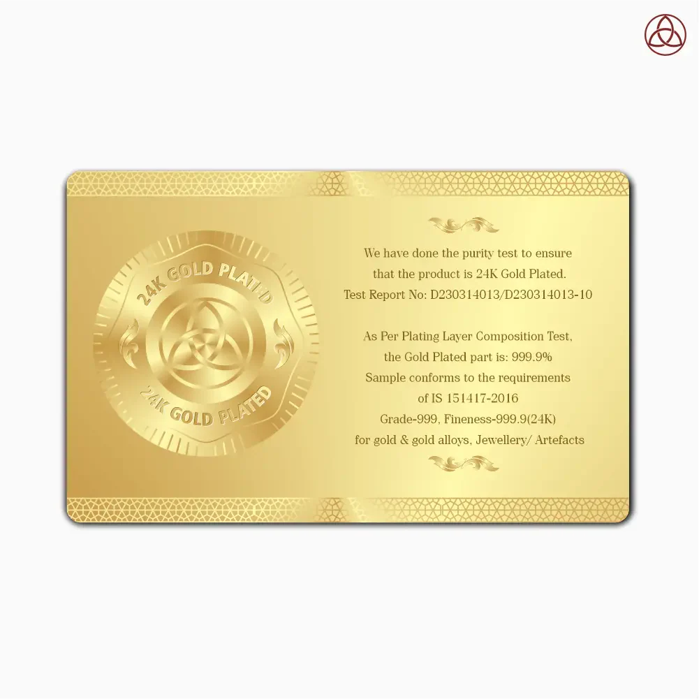 Portrait on Gold | Immortalise Your Opulent Charm Rectangle Photo Frame in 24K Gold